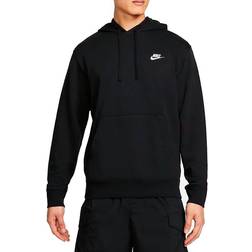 Nike Sportswear Club Pullover Hoodie - Black/Black/White