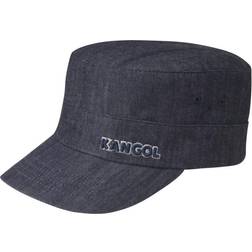 Kangol Denim Flexfit Army Cap - Indigo