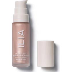 ILIA Liquid Light Serum Highlighter Illuminante Liquido Radiant Liquid Light Atomic Fair Pink Donna