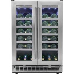 Danby DWC047D1BSSPR 42-Bottle Built-In French Door Wine Cooler Stainless Steel