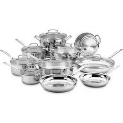 Cuisinart Chef's Classic Cookware Set with lid 17 Parts