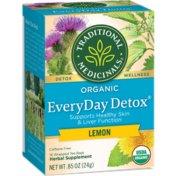 Traditional Medicinals Organic EveryDay Detox Lemon Tea 0.85oz 16