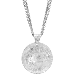 Montana Silversmiths Classic Beauty Concho Necklace - Silver