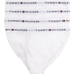 Tommy Hilfiger Men's 4 Pc Classic Cotton Brief Underwear White X-Large instock Classic Brief; 09TF001