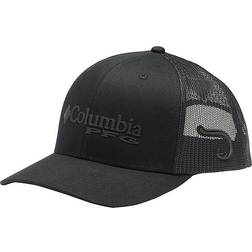 Columbia PFG Logo Mesh Snapback - Black/Hook