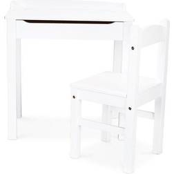 Melissa & Doug Wooden Lift-Top Desk & Chair