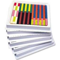 Learning Resources CuisenaireRods Multi-Pack, Wood