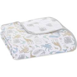 Aden + Anais Essentials Cotton Muslin Blanket Natural History