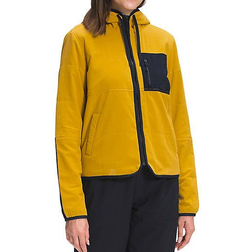 The North Face Women’s Mountain Sweatshirt Hoodie - Arrowwood Yellow/Aviator Navy