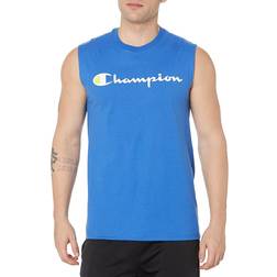 Champion Classic Graphic Muscle Script Logo T-shirt Unisex - Bright Royal