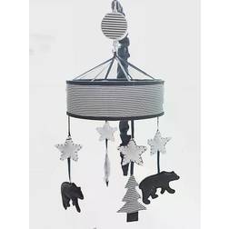 My Baby Sam Little Black Bear Woodland Crib Mobile