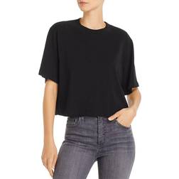 Cotton Citizen Tokyo Crop Tee - Jet Black