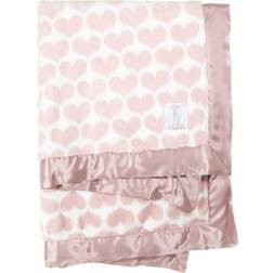 Little Giraffe Luxe Heart Army Faux Fur Baby Blanket