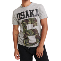 Superdry Osaka T-shirt - Grey Grit