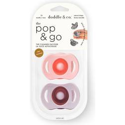 Doddle The Pop & Go Pacifier 2-pack