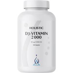 Holistic Vitamin D3 2000 IE 360 st