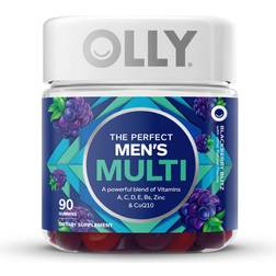 Olly Men's Multivitamin Gummy Blackberry Blitz 90 pcs