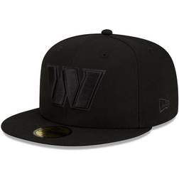 New Era Washington Commanders 59Fifty Fitted Cap - Black/Black