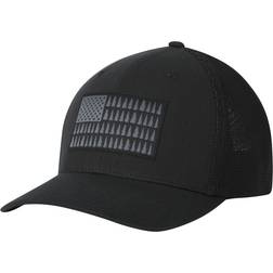 Columbia Mesh Tree Flag Ball Cap - Black