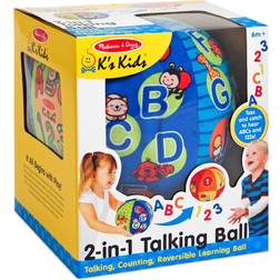 Melissa & Doug 2 in 1 Talking Ball Learning Toy