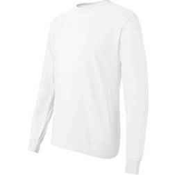 Hanes Men's Authentic Long-Sleeve T-shirt - White