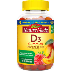 Nature Made D3 Gummies 2000iu 90 st