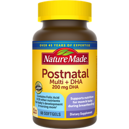Nature Made Postnatal Multi + DHA 200mg 60 st