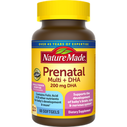 Nature Made Prenatal Multi + DHA 200mg 60 st