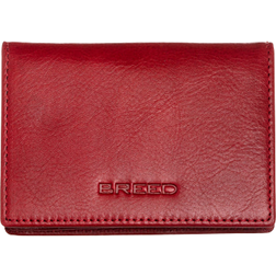 Breed Porter Genuine Leather Bi-Fold Wallet - Maroon