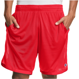 Champion 7" Taped Mesh Shorts Men - Scarlet