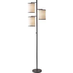 Adesso Bellows Tree Floor Lamp 74"