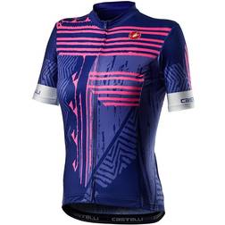 Castelli Astratta Jersey Women - Lapis Blue