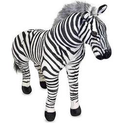 Melissa & Doug Zebra Giant Stuffed Animal