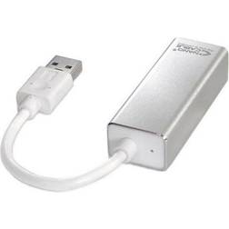 Nanocable USB A-RJ45 M-F 0.2m