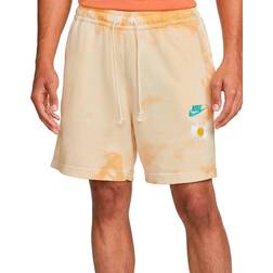 Nike Hbr-s Ft Short Korte Broek - Sanded Gold