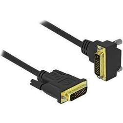 DeLock DVI-DVI Angled M-M 3m