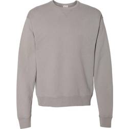 Hanes ComfortWash Garment Dyed Fleece Sweatshirt Unisex - Concrete Gray