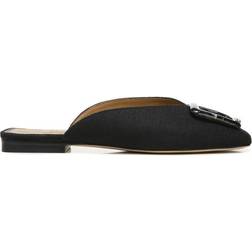 Sam Edelman Lavina Buckle Mule - Black Linen