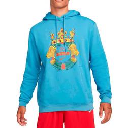 Nike LeBron Hoodie Po Dutch Male Azul