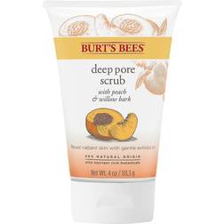 Burt's Bees Peach & Willow Bark Deep Pore Scrub 113.3g