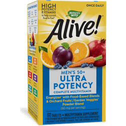 Natures Way Alive Men's 50+ Ultra Potency Complete Multivitamin