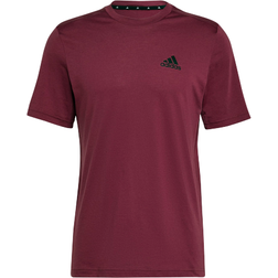 Adidas Aeroready Designed 2 Move Feelready Sport T-shirt Men - Victory Crimson/Black