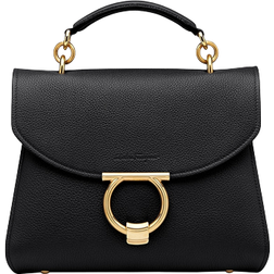 Ferragamo Gancini Handbag - Black