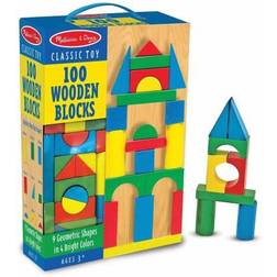 Melissa & Doug Wood Blocks Set of 100