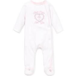 Little Me Thank Heaven For Little Girls Footed One-Piece -Light Pink (LBQ01556N)