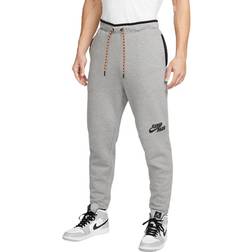 Nike Jordan Jumpman Fleece Trousers - Carbon Heather/Black