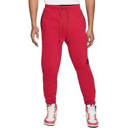 Nike Jordan Jumpman Fleece Trousers - Mystic Hibiscus/Black