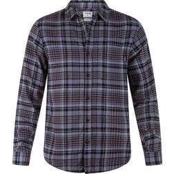 Hurley Men's Portland Flannel Shirt - Smoke Grey