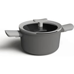 Berghoff Leo Collection Nonstick 3.3-Qt. Covered Casserole Gray with lid 0.819 gal 7.874 "