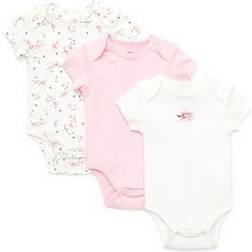 Little Me Vintage Rose Bodysuits 3-pack - Pink (LB802571N)